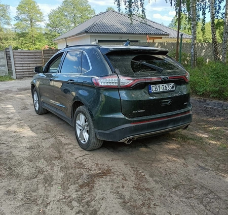 Ford EDGE cena 29806 przebieg: 121000, rok produkcji 2015 z Bydgoszcz małe 22